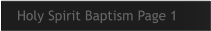 Holy Spirit Baptism Page 1